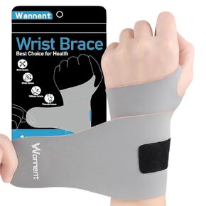 Wrist Brace,Carpal Tunnel Wrist Brace Wrist Wraps Wrist Support Tendonitis Sprains（M-Black）