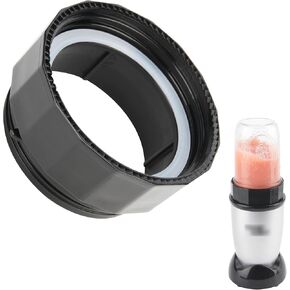 Adapter Connection for Magic Bullet Blender And Ball Wide-Mouth Mason Jar - Blend Directly in a Mason Jar Replace Plastic Cup-Accessory for 250 Watt Magic Bullet Blender