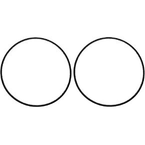 HASMX 5891 Belt Replacement Timing Belt Bread Machine Part Cogged Belt for Sunbeam Bread Maker Machine Model 5891, Programmable Bread Maker 5891 (2-Pack)
