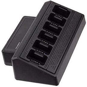 Charger for Motorola XTS 5000 Universal Rapid Six-Bay Drop-in (Built-in Power Supply)