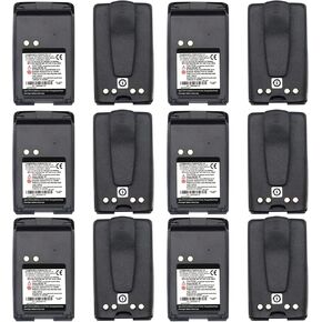 (12pcs) PMNN4071A بطارية PMNN4071AR NI-MH [2025 إصدار جديد] ل MOTEROLA MAG ONE BPRENTY MAG ONE A6 A6 BC130 PMNN4071 PMNN4071AC PMNN4075 PMNN407SAR PMNNNN40A