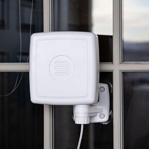 Beacon 5G | Directional Cellular Antenna | N-Female Connector | Covers 617-4000 MHz | Up to 7 dBi Gain | Suction Cup Mount | All Carrier Support | 6 Feet Cable | IP67 | Indoor/Outdoor
