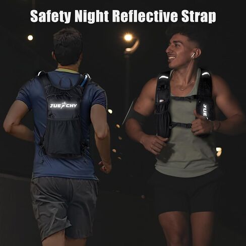 Jueachy Running Vest Lightweight for Men: Hydration Backpack with 2L Water Bladder - Waterproof Phone Pouch for Hiking in Saudi Arabia