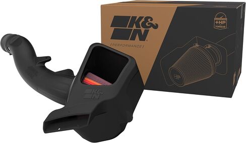 مجموعة مدخل الهواء البارد من K&N: أداء عالٍ، زيادة قوة الحصان: متوافق مع 2016-2019 Jeep/Dodge (جراند شيروكي، دورانجو) 3.6 لتر V8، 77-1572KS in Saudi Arabia