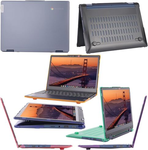 mCover Case ONLY Compatible for 2023-2025 12.2" Lenovo IP Flex 3 Chrome 12IAN8 Convertible Chromebook Laptops (NOT Fitting Other Lenovo Models)- Green in Kuwait
