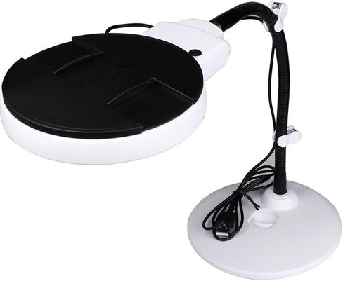 Desktop Magnifying Glass Cold and Warm Light Multifunctional Hose Desktop Magnifying Glass in Saudi Arabia
