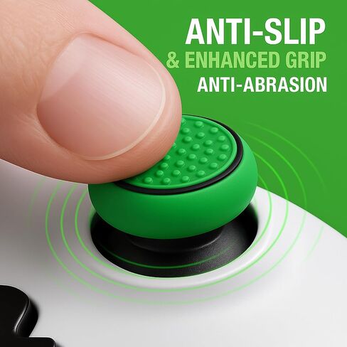 MatoSan® Compatible with PS5– Replacement Thumbstick Grip Caps – Compatible with PlayStation – Silicone Joystick Covers for PS5, PS4, X-Box Series & One Controller – Enhanced Grip & Protection in Saudi Arabia