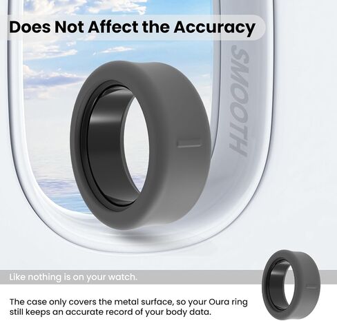 غطاء حلقة متوافق مع Samsung Galaxy Ring/Ora Ring Gen 4/Oura Ring Gen 3 ، حالة مرونة من السيليكون لخاتم Samsung Galaxy. in Saudi Arabia