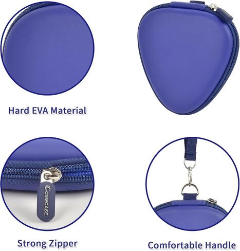 Guitar Picks Holder Case for Acoustic Electric Guitar Holds Over 39 Packs, Variety Pack Bass Picks Storage Pouch Organizer, Guitar Plectrums Bag with Mesh Pocket for Other Accessories (Box Only) in Saudi Arabia