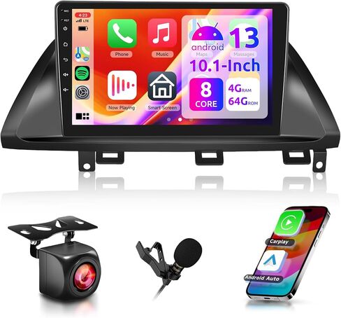 1G + 32G راديو ستيريو للسيارة Android لسيارة Honda Odyssey 2005-2010، شاشة لمس 10.1 بوصة تدعم نظام تحديد المواقع العالمي (GPS) والملاحة بلوتوث واي فاي مرآة رابط FM HiFi SWC ميكروفون كاميرا الرؤية الخلفية in Kuwait
