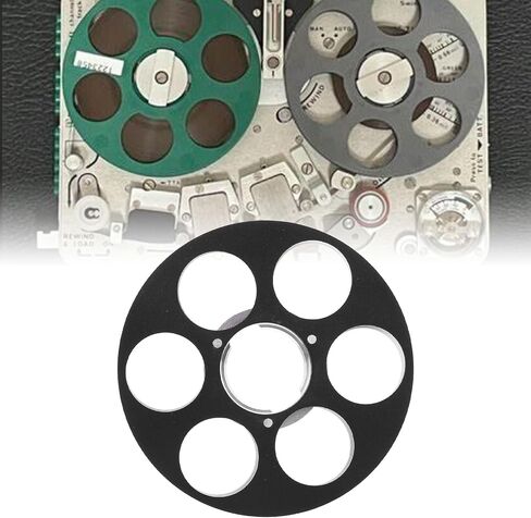 بكرة الشريط الفارغة ، خارقة ، اتخاذ بكرة إلى بكرة مع 6 ثقوب ، سبيكة الألومنيوم Universal Open Open Sound Tape Enper in Saudi Arabia