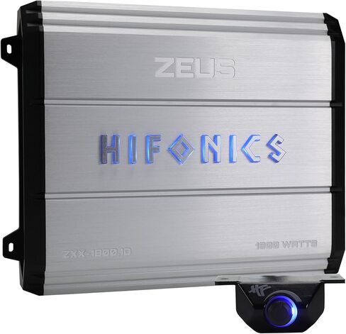 أداة مضخم جسر زيوس 4 قنوات ZXX-1000.4 من Hifonics، فضي، 18.40 بوصة × 29 سم × 3.50 بوصة in Kuwait