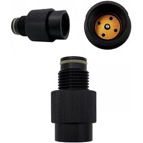 HPA Air Tank Regulator Valve Saver On/Off ASA Adaptor G1/2-14 Thread Black