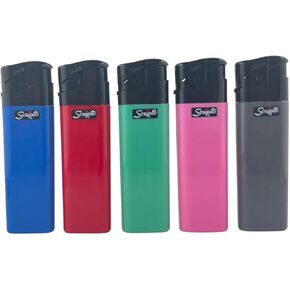 Scripto Electronic Lighters Full Size 5 Count