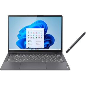 Lenovo Flex 5i 14" Touchscreen 2-in-1 Laptop | Intel Core i5-1235U Processor | 8GB RAM | 512GB SSD | Intel Iris Xe Graphics | Backlit | Fingerprint | Windows 11 S | Bundle with Stylus Pen