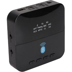 Septpenta Wireless Bluetooth Adapter 5.0 Audio Receiver, 2 in 1 Wireless Transmitter Receiver, HiFi Wireless Audio Adapter for Bluetooth Wired Speakers Home Theater in Kuwait