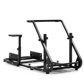 Supllueer Racing Simulator Cockpit Mountable Monitor Stand Adjustable Fit for Logitech, Fanatec,Thrustmaster, G923 G29 G920 T300 Sim Racing Cockpit, No Steering Wheel Pedal TV Seat