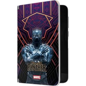 Skinit Decal Tablet Skin Compatible with Surface Duo - Officially Licensed Marvel Black Panther Night Time Watch Design