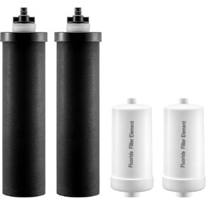 Purification Water Filter Replacement for Gravity Filter System 4 Pack