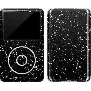Skinit Decal MP3 Player Skin Compatible with iPod Classic (6th Gen) 80GB - Officially Licensed Originally Designed Black Speckle Design