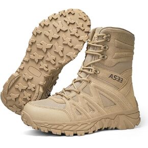 Men's Hiking Boots Outdoor: Trekking Shoes with Zipper