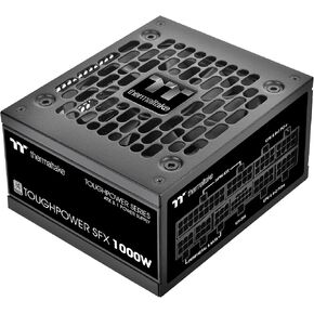 Thermaltake Toughpower SFX 1000W 80Plus Platinum ATX 3.1 Standard Power Supply; 600W 12V-2x6 Connector Included; Full Modular; 90mm FDB Fan; PS-STP-1000FNFAPU-1; 7 Year Warranty