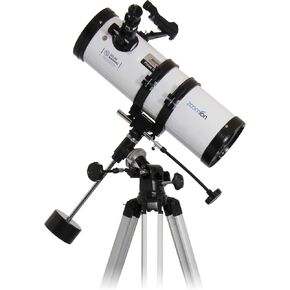 Philae 114/500 EQ Reflector Telescope Astronomical Set with Tripod, Mount and eyepieces for Young People and Beginners of Astronomy