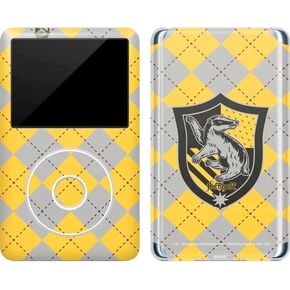 Skinit Decal MP3 Player Skin Compatible with iPod Classic (6th Gen) 80GB - Officially Licensed Warner Bros Hufflepuff Crest Design