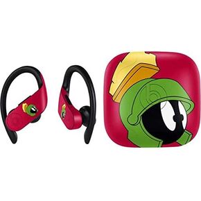 Skinit Decal Audio Skin Compatible with PowerBeats Pro - Officially Licensed Looney Tunes Marvin The Martian Zoomed in Design