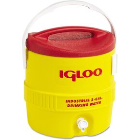 Igloo الصناعي المبرد 3 جال. الأحمر/الأصفر