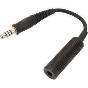 to Civilian Wiring Adapter, U174 PTT Support HiFi Sound Conventer Adapter, for Comtac for MSA Sordin for TCI Hi Threat
