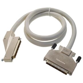 CablesOnline 3ft SCSI-3 (HPDB68) Right-Angle Male to SCSI-3 (HPDB68) 68-Pin Male SCSI- Cable, SC-3303R