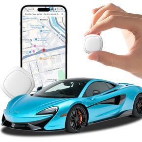 No Subscription/No Monthly Fee/No SIM Card Required 2025 New Mini GPS Tracker Vehicle, Waterproof Portable Hangable GPS Locator, Full Coverage Accurately Locate Vehicles, Elderly,