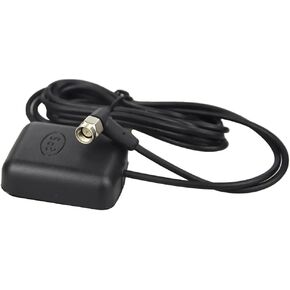 Vehicle Waterproof Active GPS Navigation Antenna with SMA Male Connector for Car Stereo Radio Head Unit GPS Navigation System Module Truck Marine Boat GPS Tracker Locator Real Time Tracking