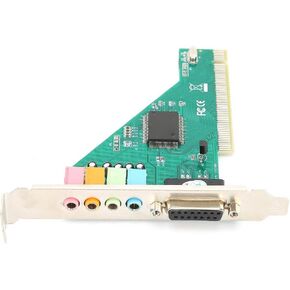 PCI Sound Card 4.1 Stereo Surround CMI8738 Internal Audio Karte Desktop for Computer Desktop Internal Audio