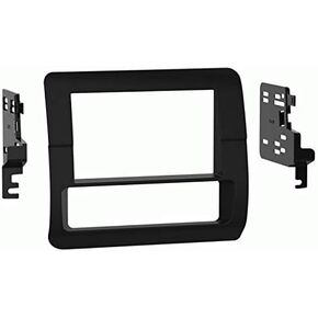 Double Din Install Car Stereo Dash Kit for a Aftermarket Radio Fits 1992-1996 Ford Full Size Bronco and F-Series Pickup Trim Bezel is Black