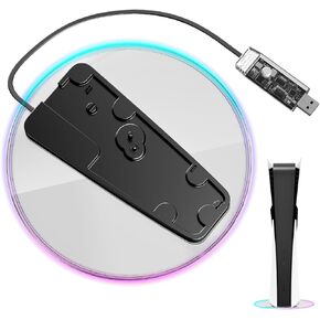 RGB vertical Stand for PS5 Slim و PlayStation 5 Pro Pertical Stand للحصول على وحدة التحكم PS5