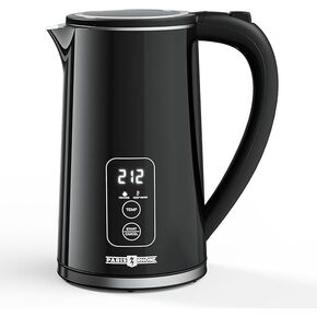 PARIS RHÔNE Electric Kettle Temperature Control, 1.7L Electric Tea Kettle Water Boiler, 4H Keep Warm with 6 Presets, LED Screen Electric Kettles for Boiling Water, Boil-Dry Protection, BPA Free