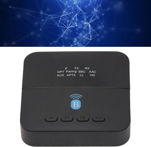Septpenta Wireless Bluetooth Adapter 5.0 جهاز استقبال الصوت ، 2 في 1 مستقبل مرسل لاسلكي ، محول الصوت اللاسلكي HIFI للسماعات السلكية Bluetooth in Saudi Arabia