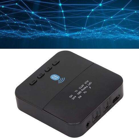 Septpenta Wireless Bluetooth Adapter 5.0 جهاز استقبال الصوت ، 2 في 1 مستقبل مرسل لاسلكي ، محول الصوت اللاسلكي HIFI للسماعات السلكية Bluetooth in Saudi Arabia