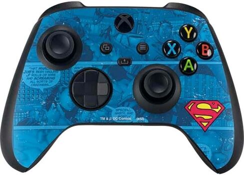 Skinit Schecal Gaming Gaming Concertible مع وحدة تحكم Xbox Series X - Superman Superman 2025 Superman & Krypto مشاهدة The Earth Design in Kuwait
