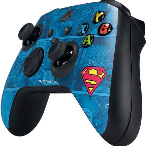 Skinit Schecal Gaming Gaming Concertible مع وحدة تحكم Xbox Series X - Superman Superman 2025 Superman & Krypto مشاهدة The Earth Design in Kuwait