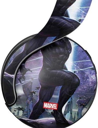 Skinit Decal Gaming Skin Compatible with Pulse 3D Wireless Headset for PS5 - Officially Licensed Marvel Black Panther Night Time Watch Design in Saudi Arabia