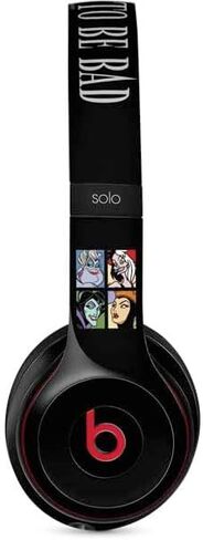Skinit Decal Audio Skin Compatible with Beats Solo 3 Wireless - Officially Licensed Disney Villains Characters Feels Good to Be Bad Design in Kuwait