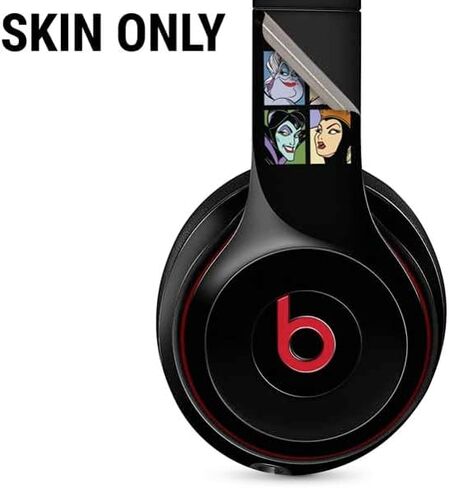 Skinit Decal Audio Skin Compatible with Beats Solo 3 Wireless - Officially Licensed Disney Villains Characters Feels Good to Be Bad Design in Kuwait