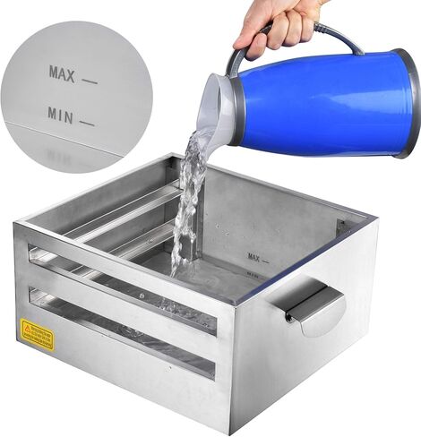 WeChef Rice Noodle Roll Steamer Machine 2 Layers Chinese Cantonese Cheung Fun Changfen Maker with Stainless Steel Steam Tray Commercial or Home Use in Saudi Arabia