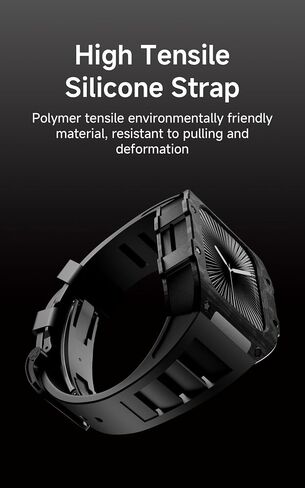 Carbon Fiber Case for Apple Watch Series 10 46mm Men Sport Rubber Band Metal Folding Buckle Accessories for Iwatch Mod Kit Set in Saudi Arabia