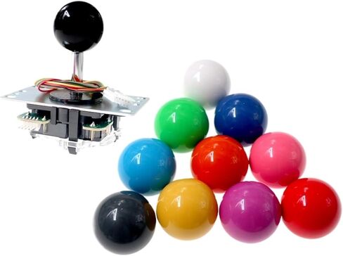 عصا عصا عصا التحكم تأخير لعبة Arcade Game USB تشفير مجموعة عصا عصا مع 8 Button Button (Navy Blue) in Kuwait