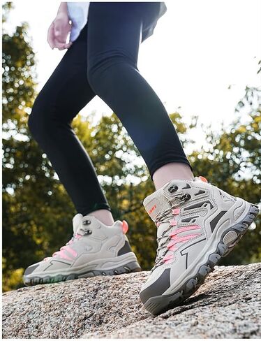 Women's Hiking Shoes, Outdoor Hiking Boots, Breathable Mesh Lining, TPR Outsole, EVA Insole in Saudi Arabia