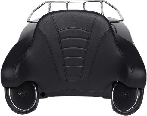 WOWTK King Tour Pack 6.5" Rear Speakers Pod Kit fits for Harley Davidson Touring Electra Glide, Street Glide, Ultra Limited, Road Glide Ultra and Tri Glide Models 2014-2023,Chrome in Saudi Arabia